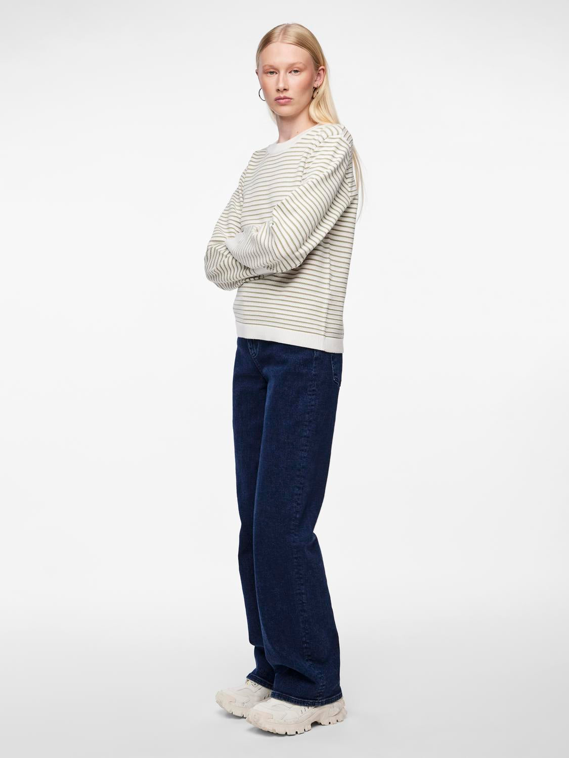 PCPHILIPPA Pullover - Cloud Dancer